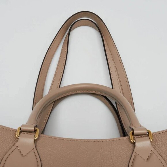 Louis Vuitton Turtledove Monogram Empreinte Leather Onthego MM Bag - Picture 8 of 10